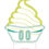 Thumbnail: Pineapple Whip w/Bow Holes Ctr ITH Digital Machine Embroidery Design