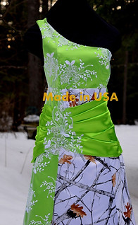 Camo Wedding dress
