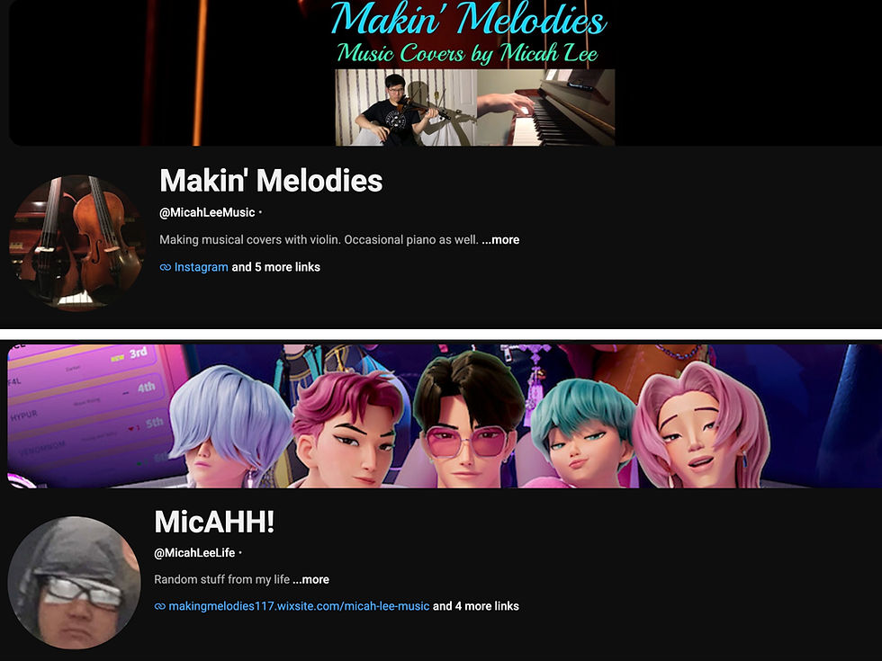 Last Post for Now: Check Out More Content on My YouTube Channels!