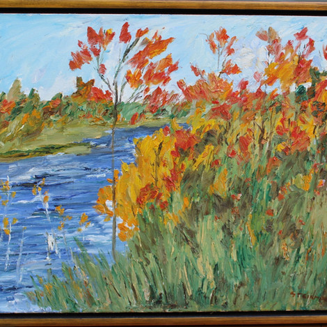 Early October, Saugeen River, ND
