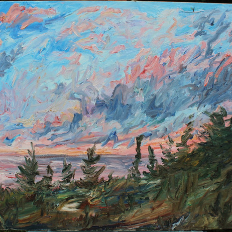 September Evening, Whitefish Island, Sept. 28, 2009