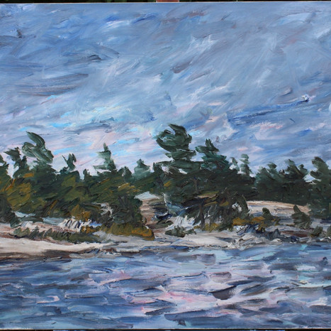 Approaching Storm, Wall Island, Jan. 2015
