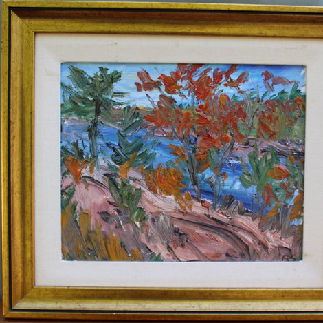 Red Leaves, Georgian Bay, ND