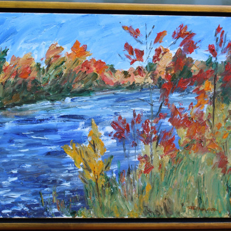 Red Maples, Saugeen River, ND