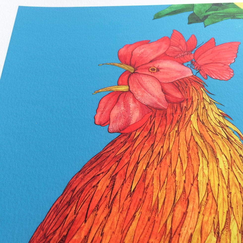 Thumbnail: Morning Grapefruit print