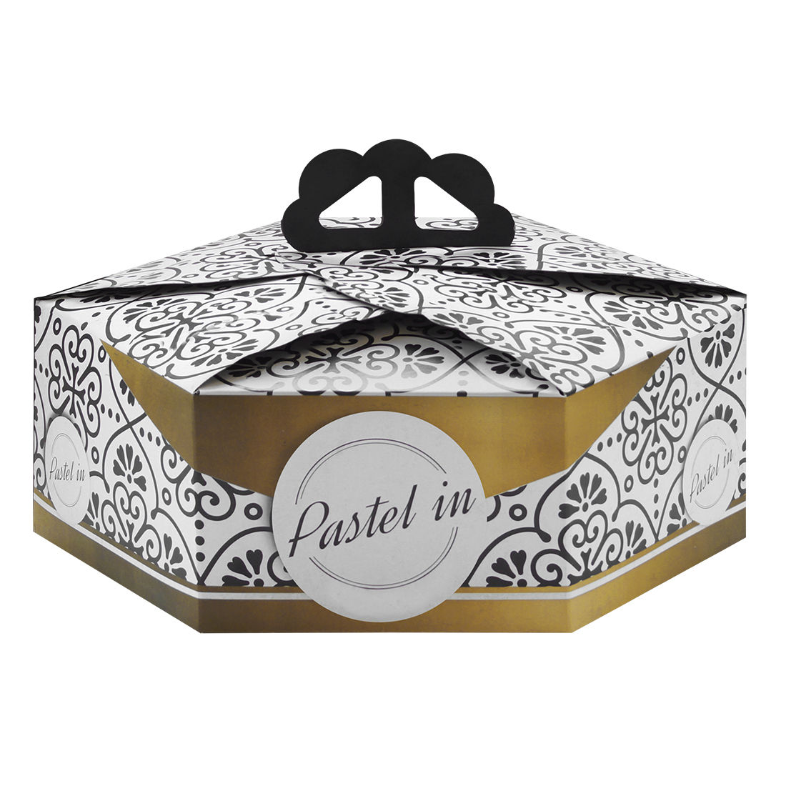 Paquete Estuche para pastel in Canasta