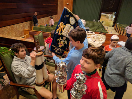 Torah Service at Religious School this Week