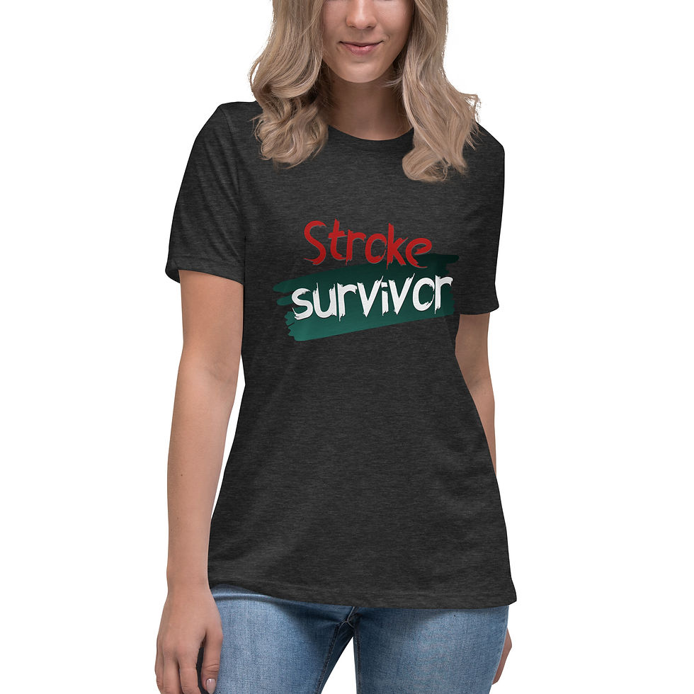 Thumbnail: Stroke Survivor - Women's Relaxed T-Shirt