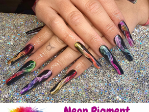Neon Pigment Coffin-Nails