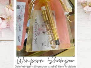 Dein Wimpern Shampoo ist alle?