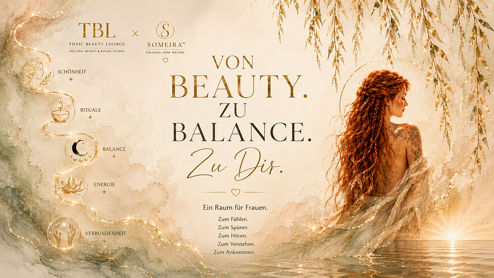 Von Beauty. Zu Balance. Zu Dir.
