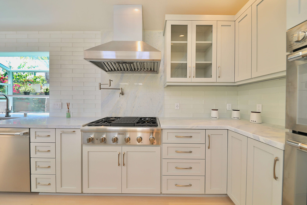 Custom Gray Kitchen Remodel in South Bay L.A.