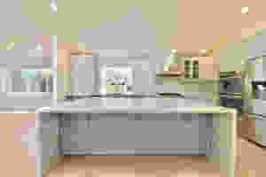 Gray and White Kitchen Remodel by Los Angeles General Contractor