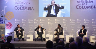 LÍDERES IBEROAMERICANOS COINCIDEN EN QUE LA PAZ TRAERÁ CRECIMIENTO A COLOMBIA