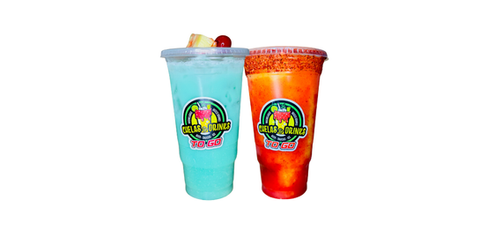 Blue Hawaii and Baby Mango