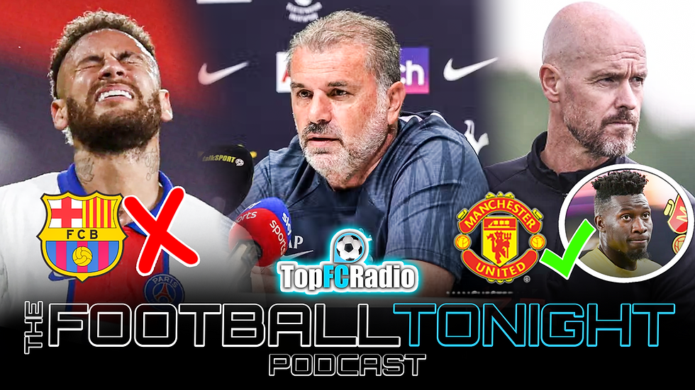 TopFCRadio LIVE: ANGE POSTE talks HARRY KANE🚨FCB Rejects NEYMAR again 😱 MBAPPE Update