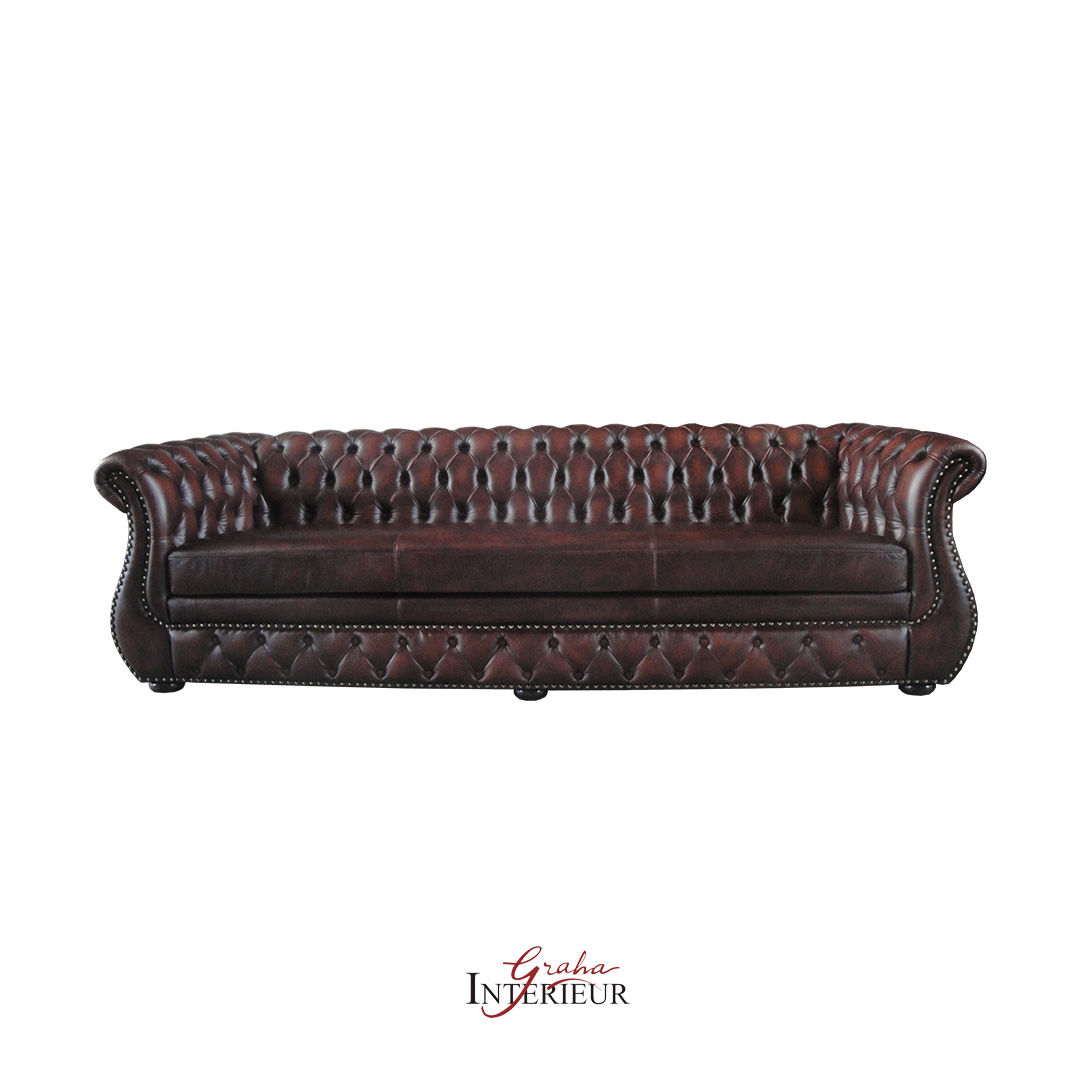 Chefield Leather Sofa