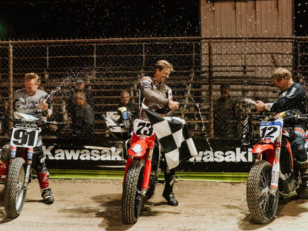 A THRILLING START TO ROUND ONE OF THE 2023 FLAT TRACK CANADA SERIES