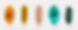 Colorful vitamin capsules