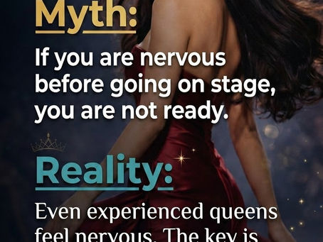 The Truth about Stage Nerves in Pageantry