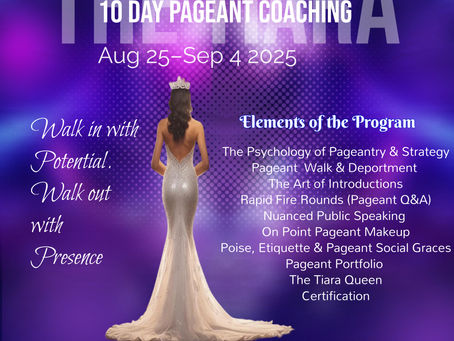 Master the Art of Pageantry: Crack the 2025 & 2026 Femina Miss India Pageant Auditions with The Tiara