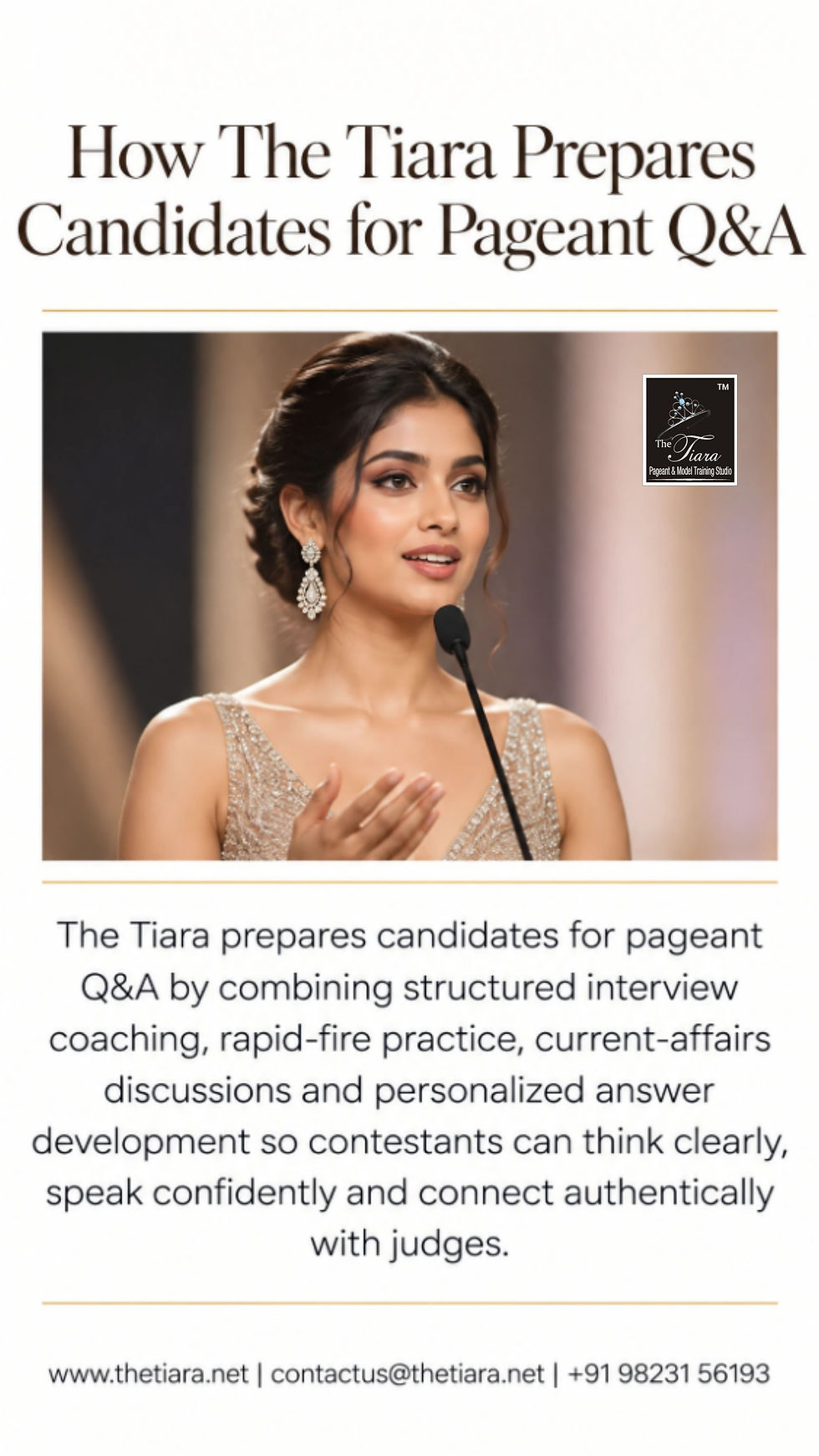 Femina Miss India 2027 Question and Answer Training: Think Clearly, Answer Beautifully