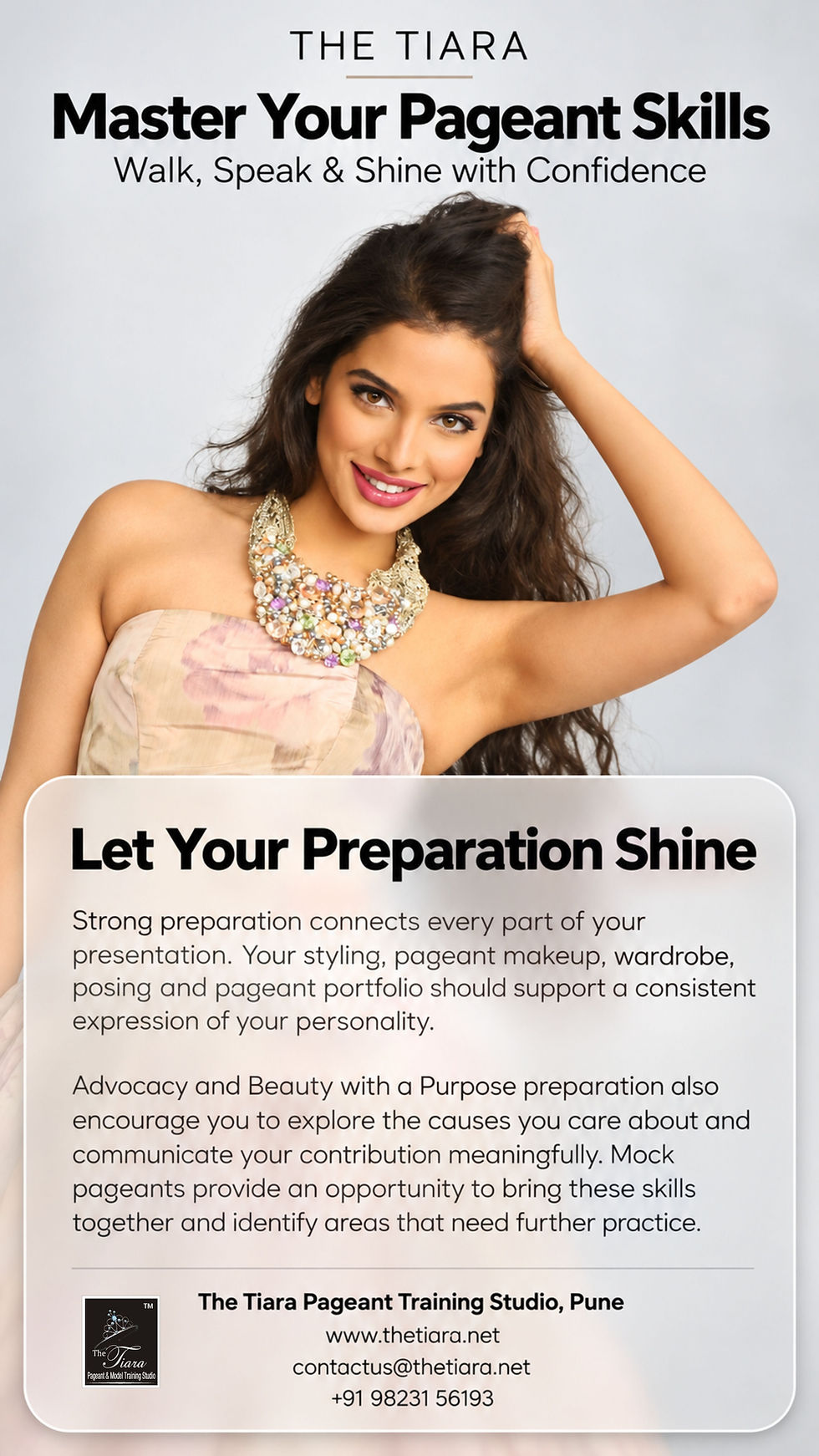 Pageant Training in India for Confidence, Grace and Winning Presence