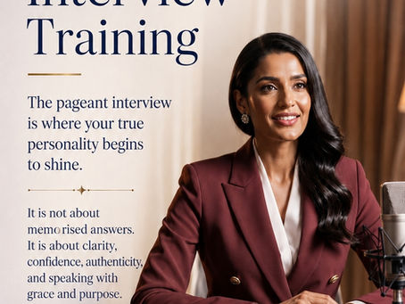 Pageant Interview Training for Femina Miss India, Miss Universe India, Miss Diva, Miss Teen Diva & Mrs India 2026, 2027, 2028, 2029, 2030