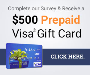 500$ visa gift card