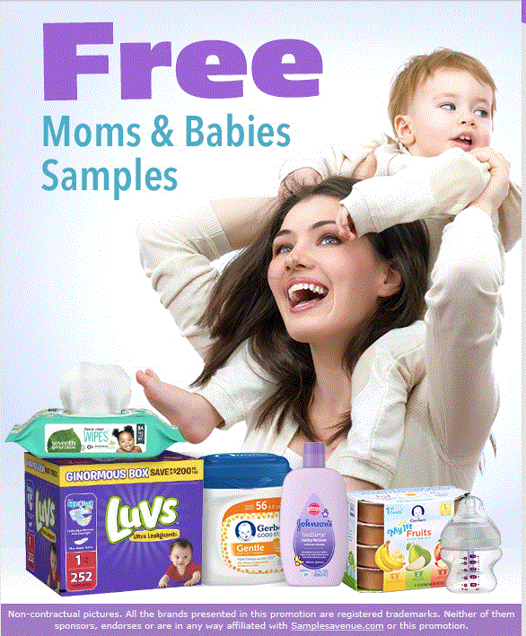 Mom's & Babies free samples