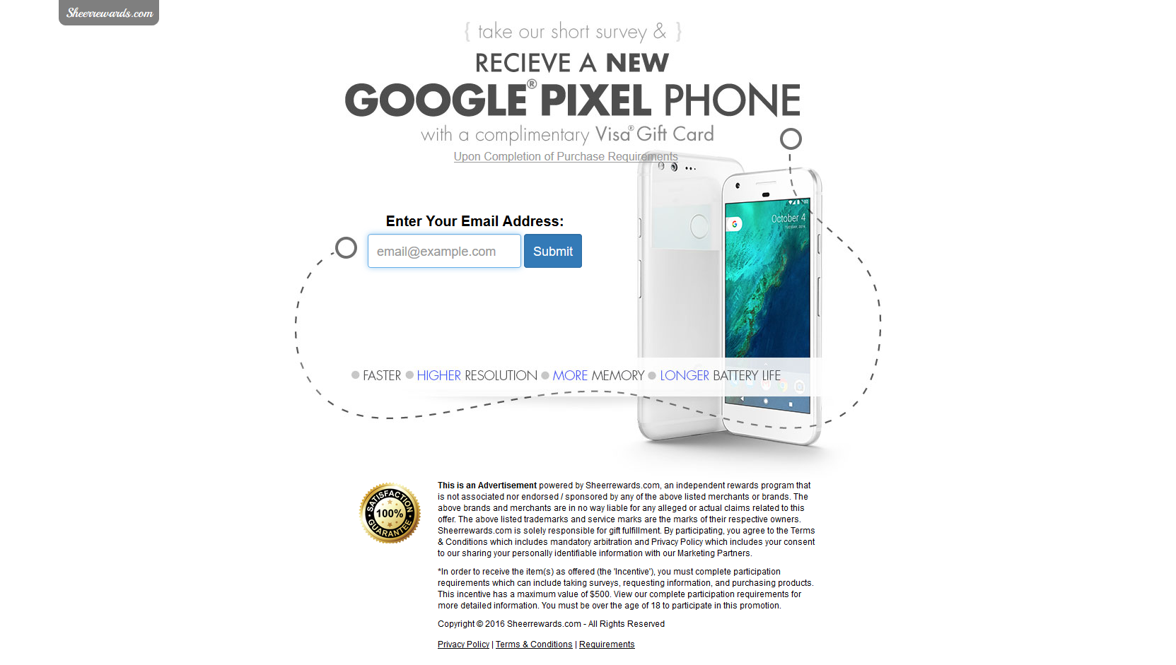win a google pixel phone