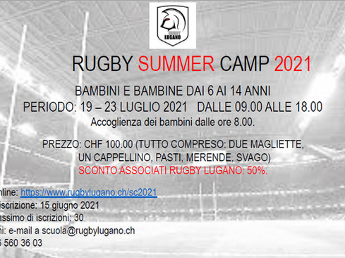 Rugby Summer Camp 2021