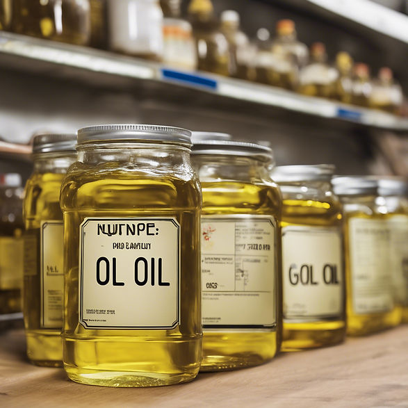 labelling jars of used cooking oil with the type oil .jpg