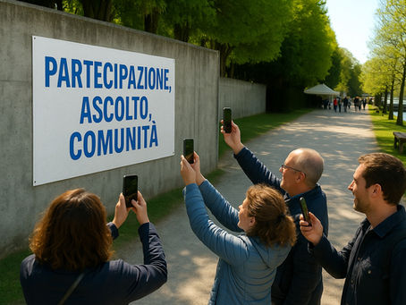 Esserci non è uguale a condividere