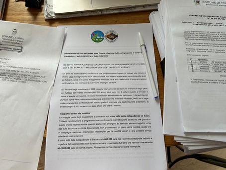 Bilancio 26-28, il nostro no insieme a Ispra per tutti