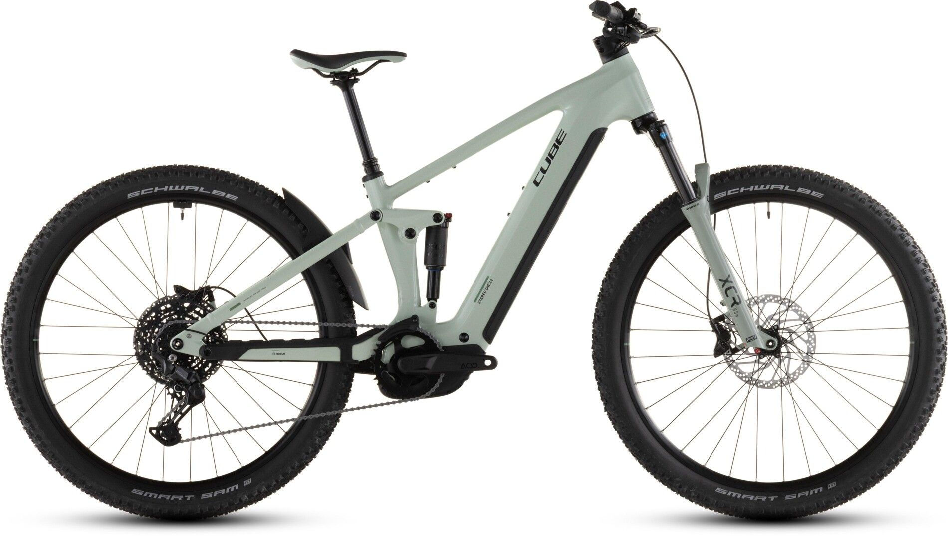 VTT ELECTRIQUE CUBE Stereo Hybrid ONE22 Pro 600 stonegrey´n´black  M (167-179)