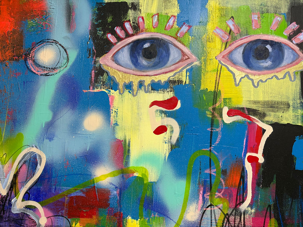 Miniaturbild: Psychedelic 80 x 100 cm