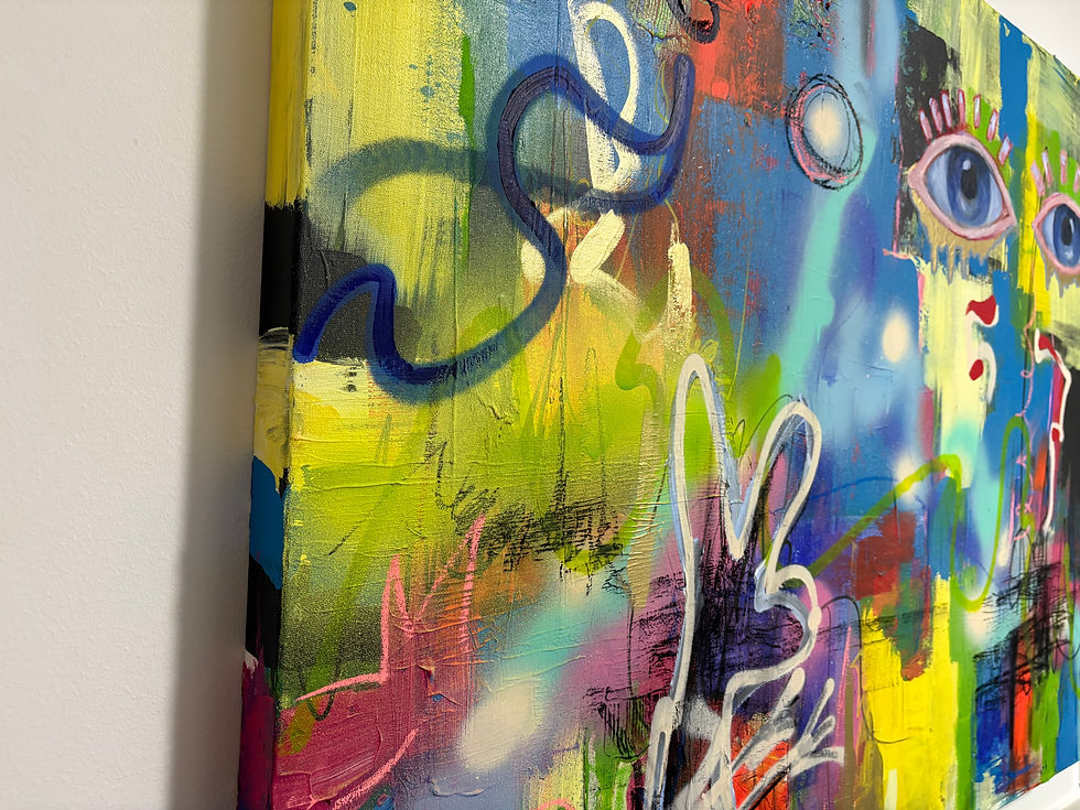 Miniaturbild: Psychedelic 80 x 100 cm