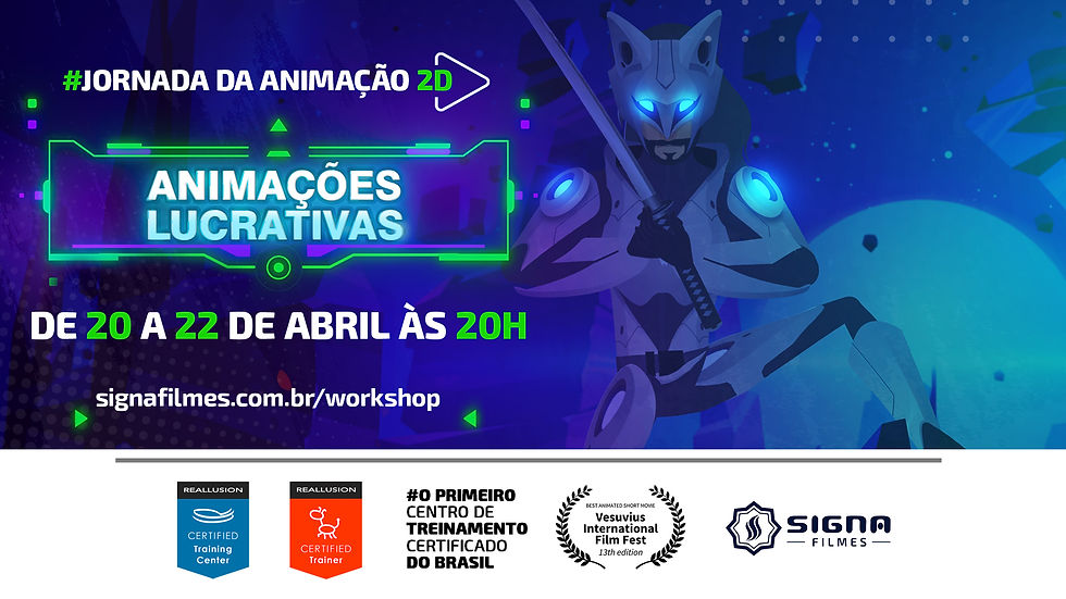 Animações Lucrativas - Jornada da animação 2D