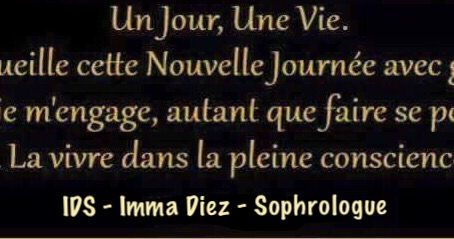 Pensée du jour 🌸