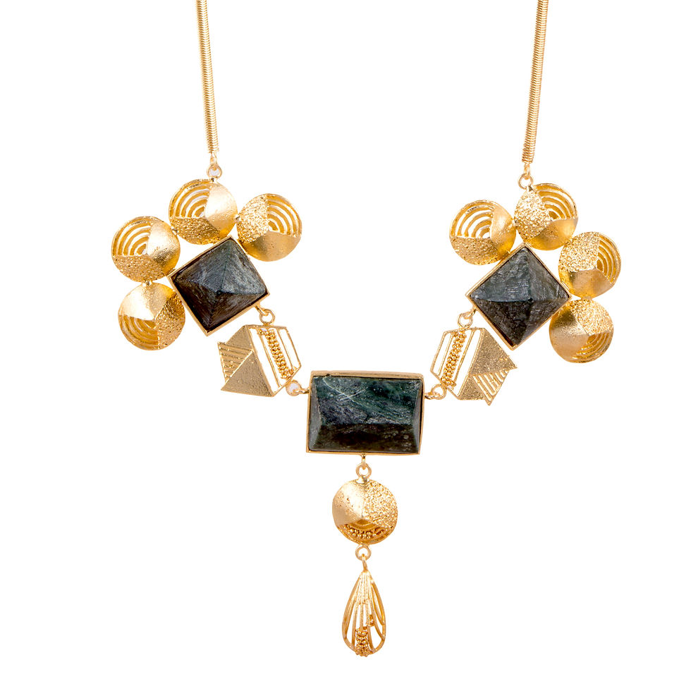 Thumbnail: GIZA LONG FLORA NECKLACE