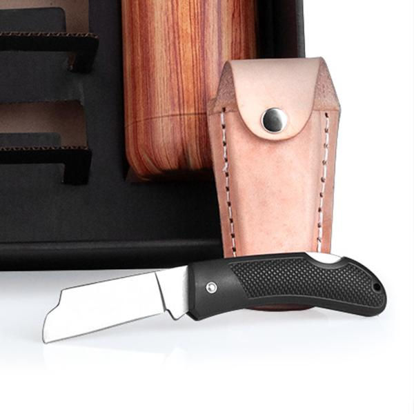 Miniatura: Kit Churrasco Com Garrafa, Canivete E Bainha - 6 Pçs