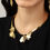 Thumbnail: FRONT OPEN ABSTRACT NECKLACE