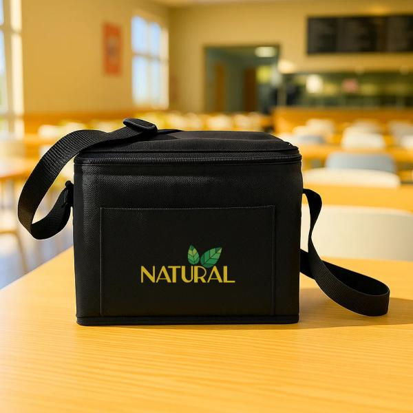 Miniatura: Bolsa Térmica Preta - 4L - 20X15X16Cm - Não Impermeável