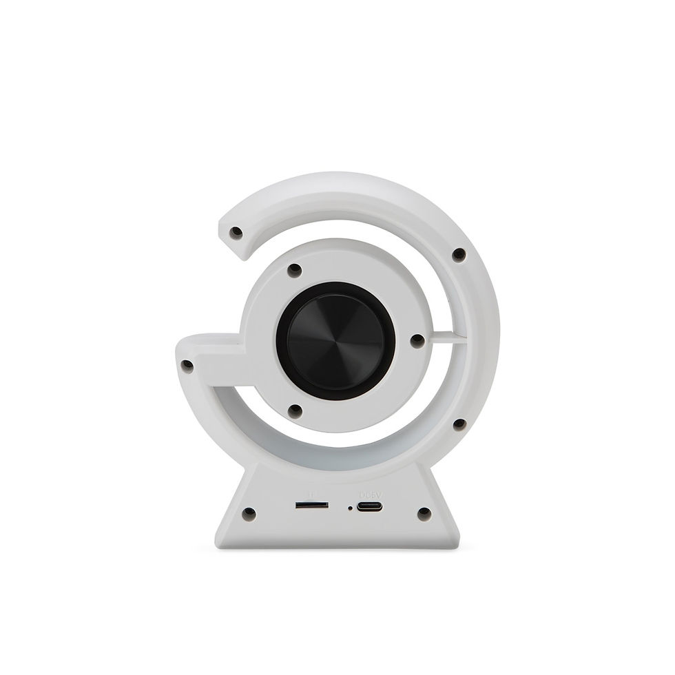 Miniatura: Caixa de Som com Luminária