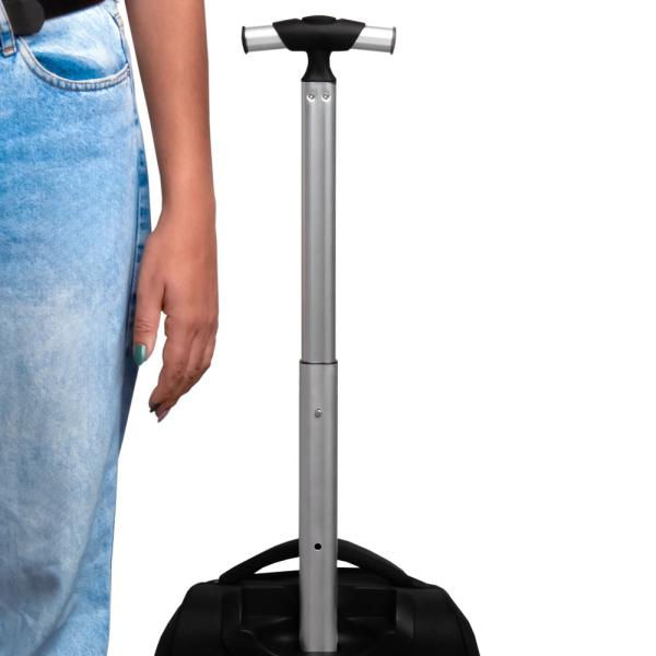 Miniatura: Mochila Em Polyester 600D Com Rodinha - 35L - Preta