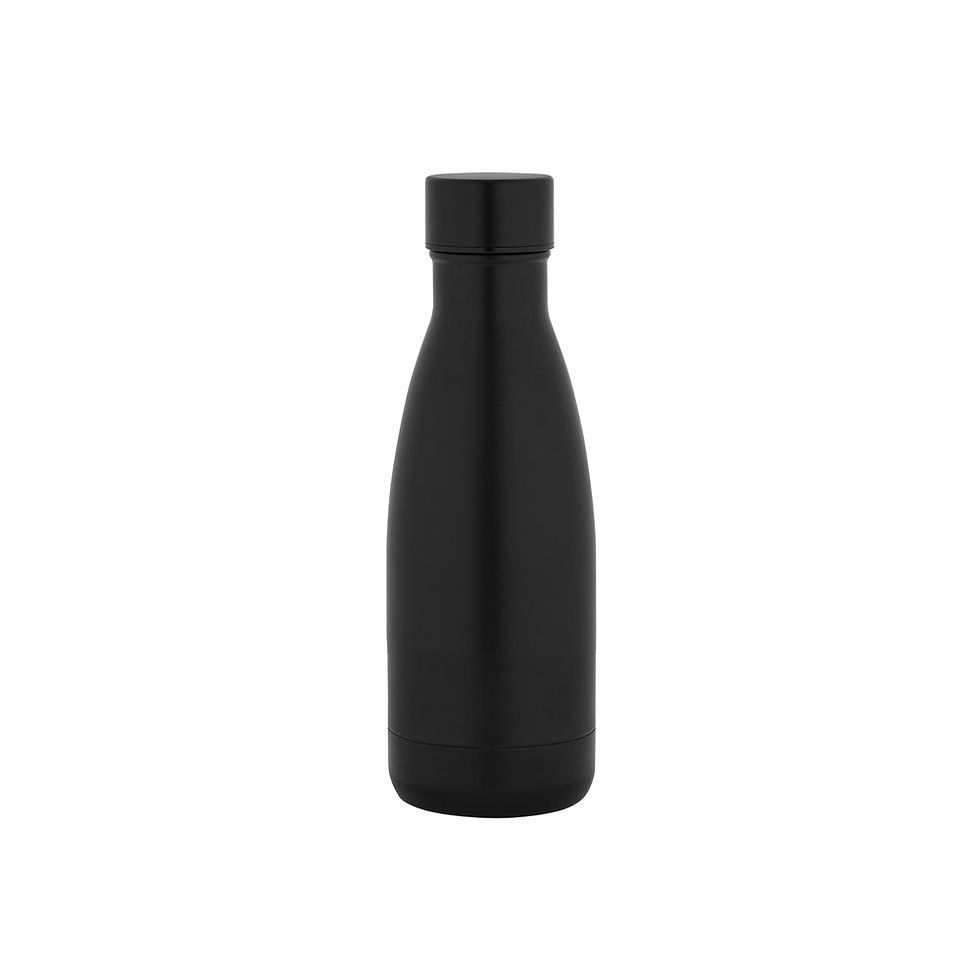 Miniatura: Garrafa térmica em aço inox 90% reciclado de parede dupla isolada a vácuo. 400ml