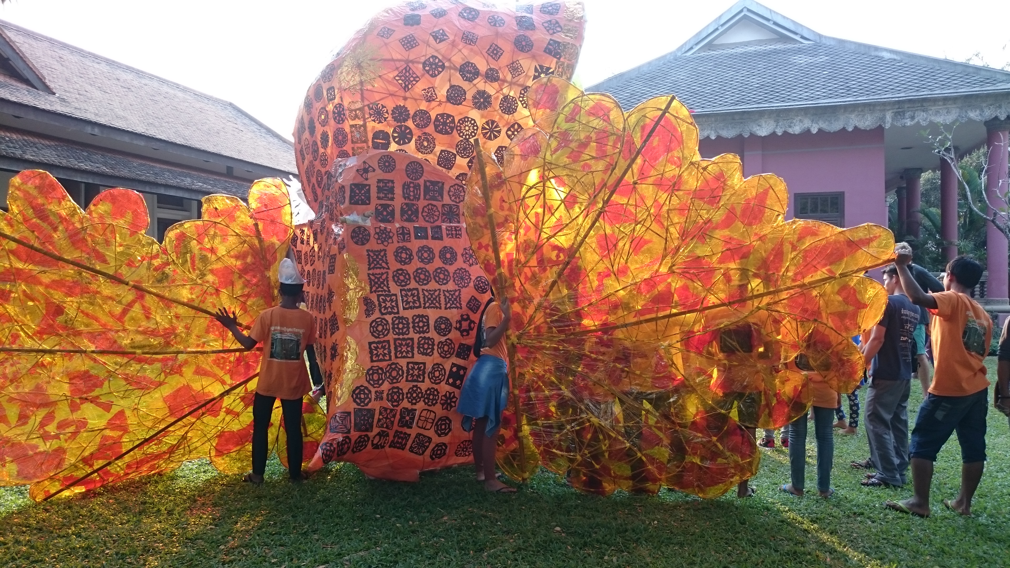 Giant Puppet Project Cambodia 2015