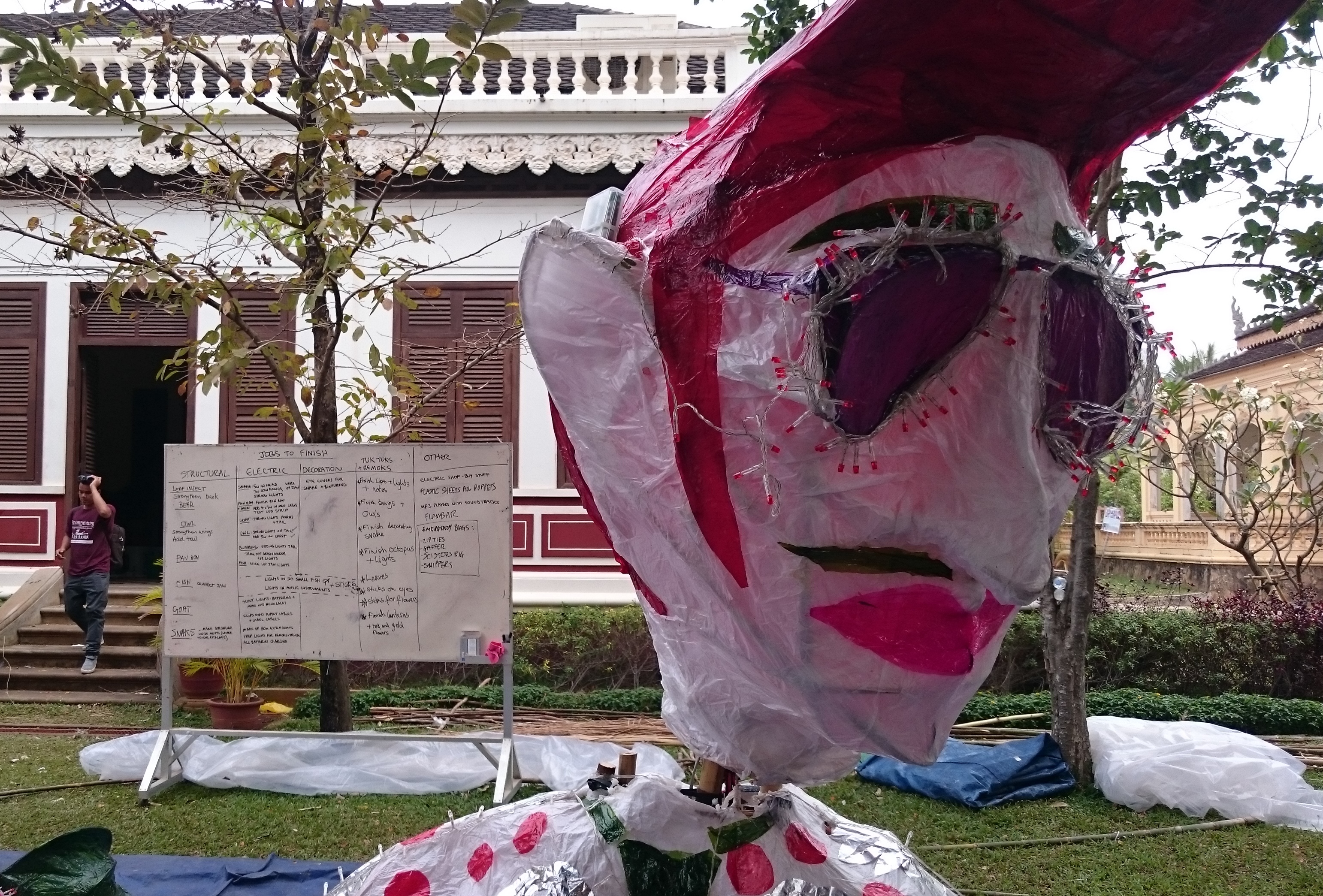 Giant Puppet Project Cambodia 2015