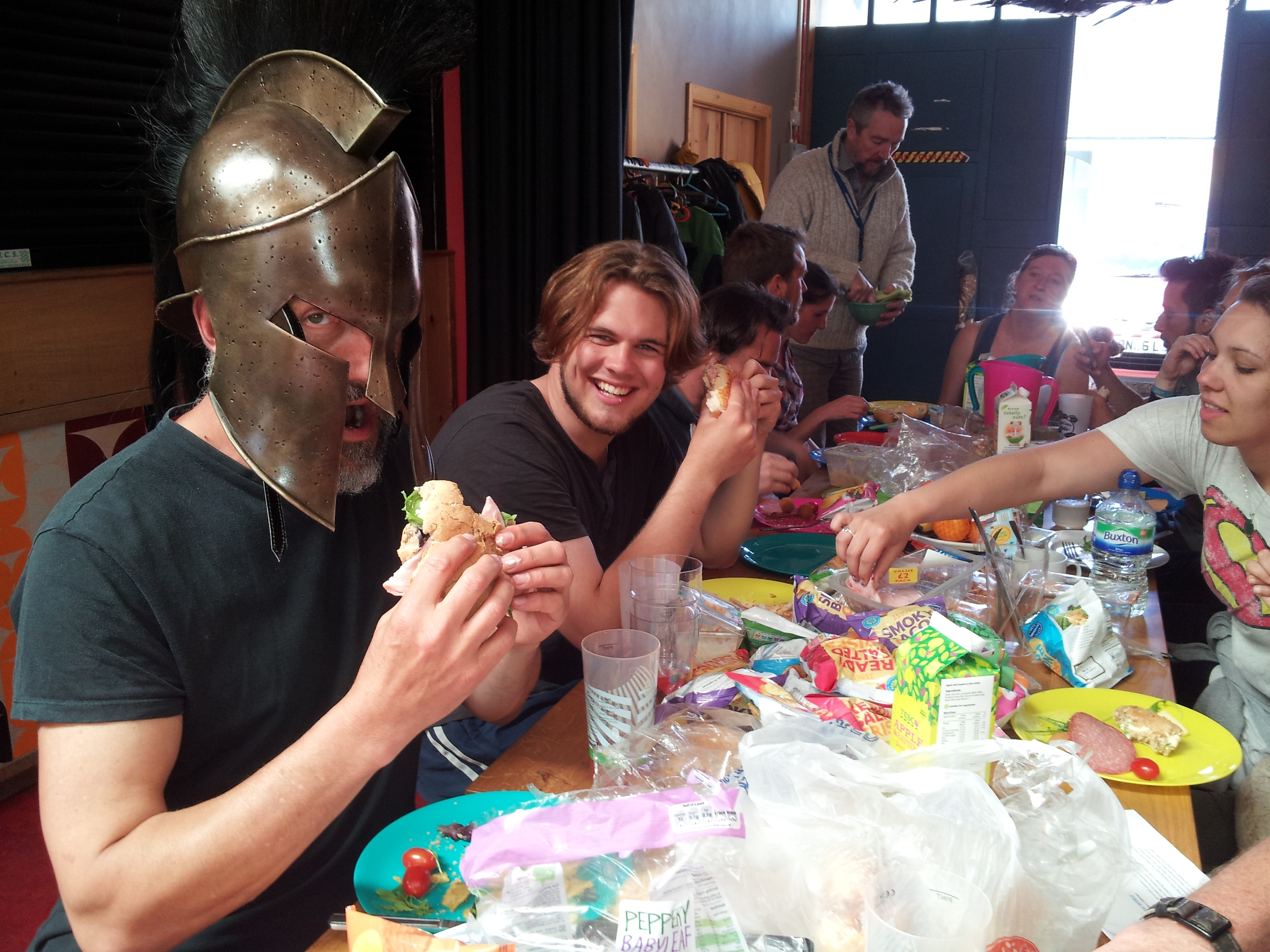 Lunchtime for Brutons